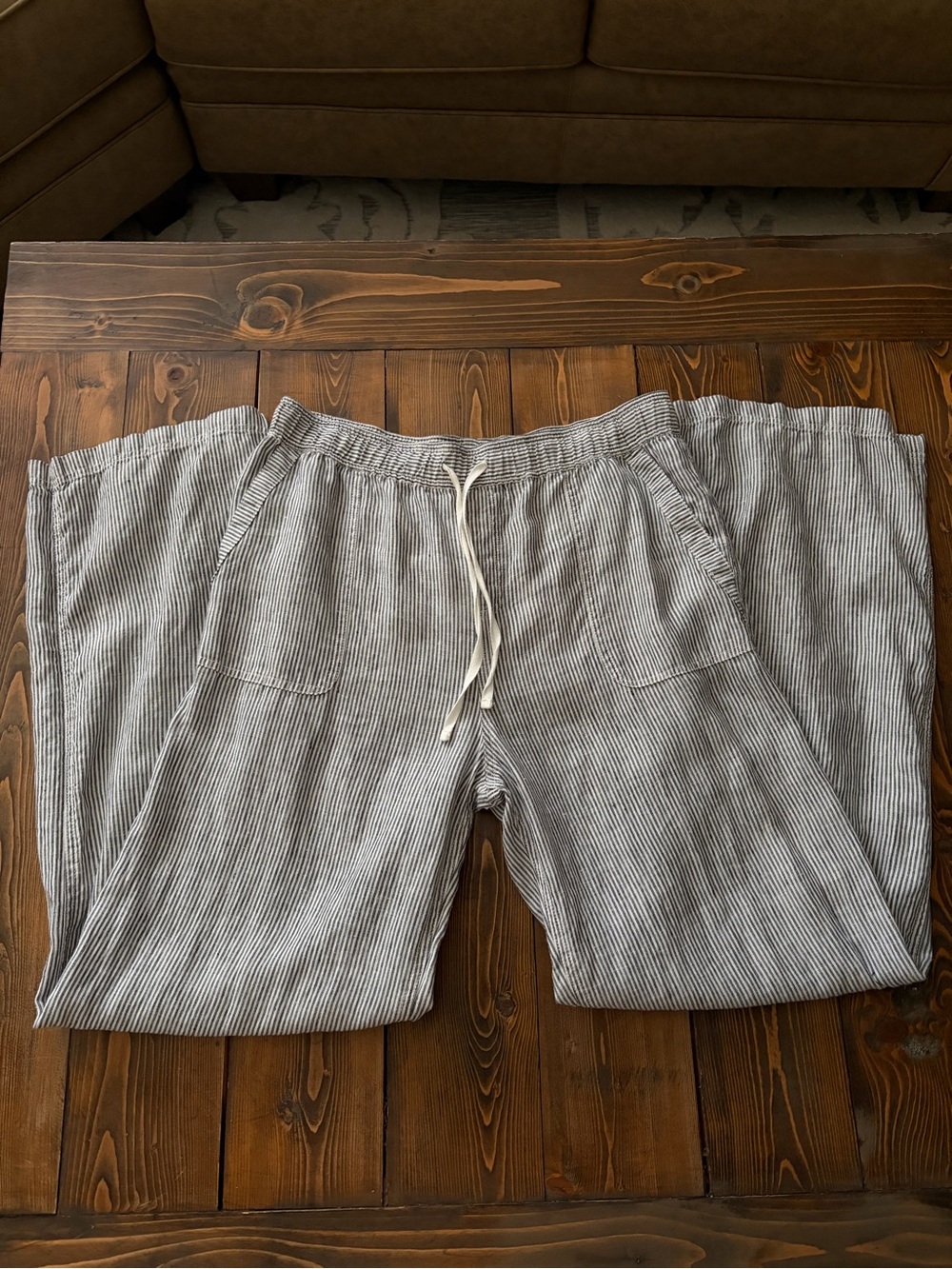 Women’s  Linen  Drawstring Pants